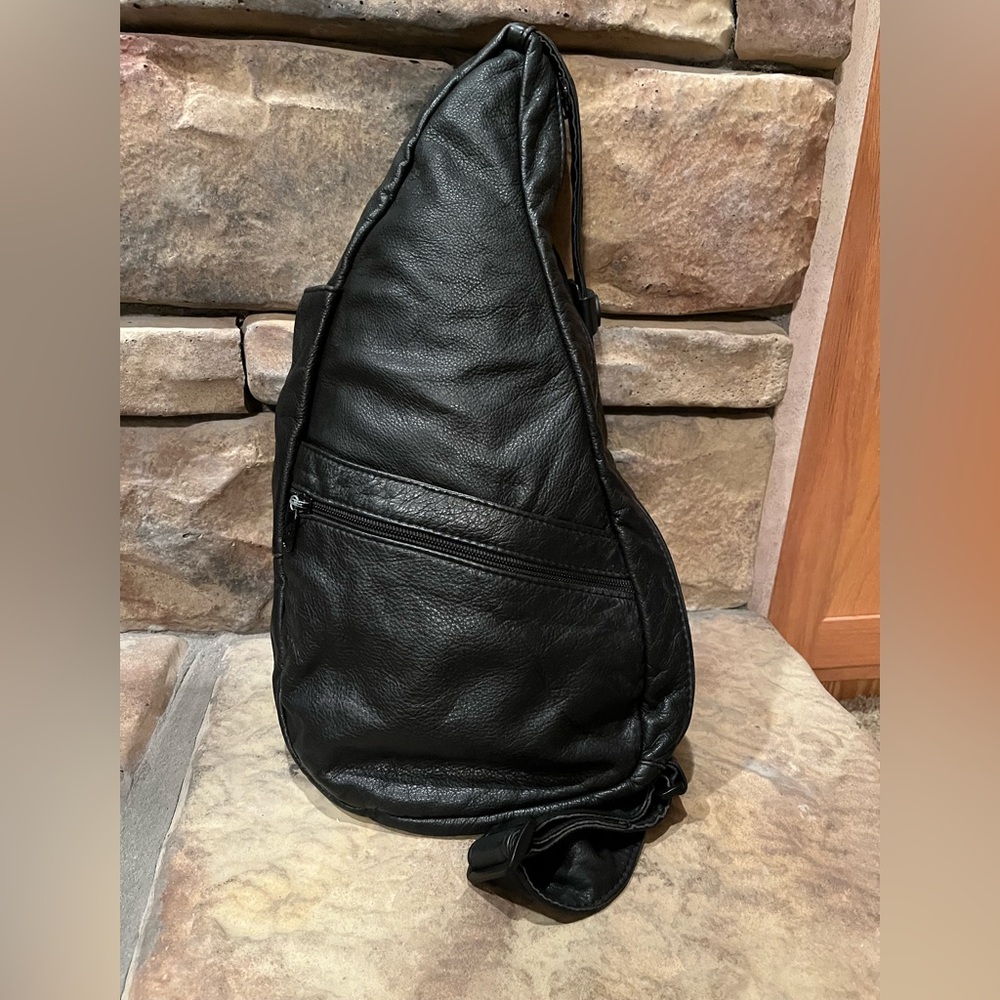 Black Leather Ameribag